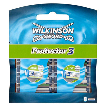 Protector 3 Men'S Razor Blades X8